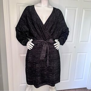 Madison Grey Black Shimmer Dress